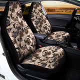 Cute Pug Pattern Print Universal Fit Car Seat Covers 102422