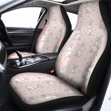 Cute Rabbit Pattern Print Universal Fit Car Seat Covers 102422