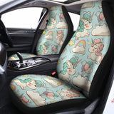 Cute Rainbow Unicorn Pattern Print Universal Fit Car Seat Covers 102422