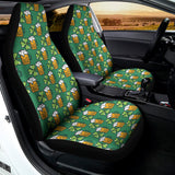 Cute Saint Patrick's Day Pattern Print Universal Fit Car Seat Covers 102422