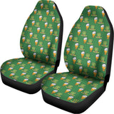 Cute Shamrock Saint Patrick's Day Print Universal Fit Car Seat Covers 102422