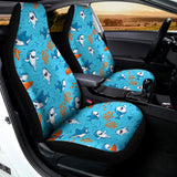 Cute Shark Pattern Print Universal Fit Car Seat Covers 102422