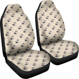 Cute Siberian Husky Pattern Print Universal Fit Car Seat Covers 102422
