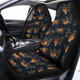 Cute Sloth Pattern Print Universal Fit Car Seat Covers 102422