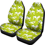 Cute Smiley Cow Pattern Print Universal Fit Car Seat Covers 102422
