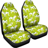 Cute Smiley Cow Pattern Print Universal Fit Car Seat Covers 102422