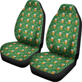 Cute St. Patrick's Day Pattern Print Universal Fit Car Seat Covers 102422