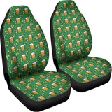 Cute St. Patrick's Day Pattern Print Universal Fit Car Seat Covers 102422