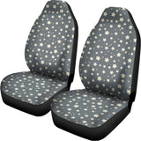 Cute Star Pattern Print Universal Fit Car Seat Covers 102422