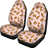 Cute Tiger Pattern Print Universal Fit Car Seat Covers 102422