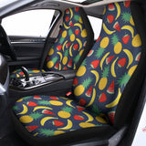 Cute Tropical Fruits Pattern Print Universal Fit Car Seat Covers 102422
