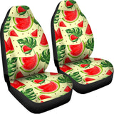 Cute Tropical Watermelon Pattern Print Universal Fit Car Seat Covers 102422