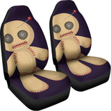 Cute Voodoo Doll Print Universal Fit Car Seat Covers 102422