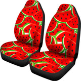 Cute Watermelon Pieces Pattern Print Universal Fit Car Seat Covers 102422