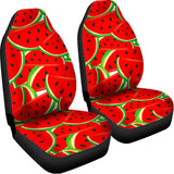 Cute Watermelon Pieces Pattern Print Universal Fit Car Seat Covers 102422