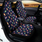 Cute Wizard Pattern Print Universal Fit Car Seat Covers 102422