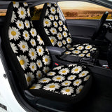 Daisy Flower Pattern Print Universal Fit Car Seat Covers 102422