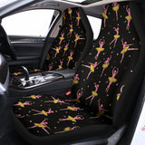 Dancing Ballet Pattern Print Universal Fit Car Seat Covers 102422