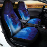 Dark Blue Galaxy Space Print Universal Fit Car Seat Covers 102422