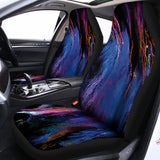 Dark Blue Horse Portrait Print Universal Fit Car Seat Covers 102422