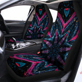 Dark Cloud Kaleidoscope Print Universal Fit Car Seat Covers 102422