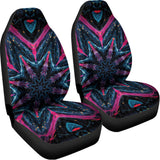 Dark Cloud Kaleidoscope Print Universal Fit Car Seat Covers 102422