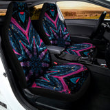 Dark Cloud Kaleidoscope Print Universal Fit Car Seat Covers 102422