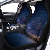 Dark Milky Way Galaxy Space Print Universal Fit Car Seat Covers 102422