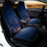 Dark Milky Way Galaxy Space Print Universal Fit Car Seat Covers 102422