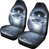 Dark Night UFO Print Universal Fit Car Seat Covers 102422