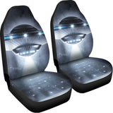 Dark Night UFO Print Universal Fit Car Seat Covers 102422