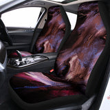 Dark Pink Horse Painting Print Universal Fit Car Seat Covers 102422