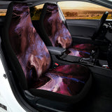 Dark Pink Horse Painting Print Universal Fit Car Seat Covers 102422