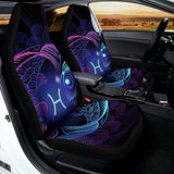 Dark Pisces Zodiac Sign Print Universal Fit Car Seat Covers 102422