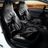 Dark Samurai Warrior Print Universal Fit Car Seat Covers 102422