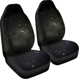 Dark Universe Galaxy Outer Space Print Universal Fit Car Seat Covers 102422