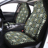 Dartboard Cartoon Pattern Print Universal Fit Car Seat Covers 102422