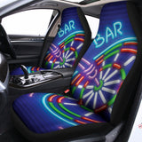 Darts Bar Sign Print Universal Fit Car Seat Covers 102422