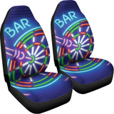Darts Bar Sign Print Universal Fit Car Seat Covers 102422