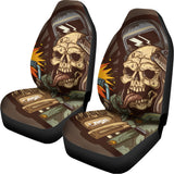 Dead Welder Print Universal Fit Car Seat Covers 102422