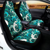 Deep Sea Wave Surfing Pattern Print Universal Fit Car Seat Covers 102422
