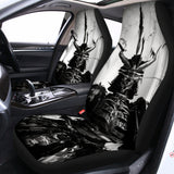 Demon Samurai Print Universal Fit Car Seat Covers 102422