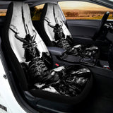 Demon Samurai Print Universal Fit Car Seat Covers 102422