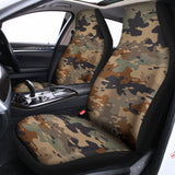 Desert Camouflage Print Universal Fit Car Seat Covers 102422