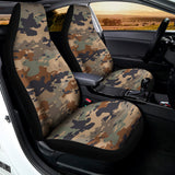 Desert Camouflage Print Universal Fit Car Seat Covers 102422