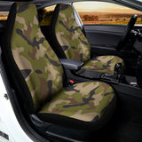 Desert Green Camouflage Print Universal Fit Car Seat Covers 102422