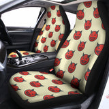 Devil Emoji Pattern Print Universal Fit Car Seat Covers 102422