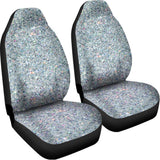Diamond (NOT Real) Glitter Print Universal Fit Car Seat Covers 102422