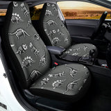 Dinosaur Fossil Pattern Print Universal Fit Car Seat Covers 102422