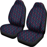 DNA Helix Pattern Print Universal Fit Car Seat Covers 102422